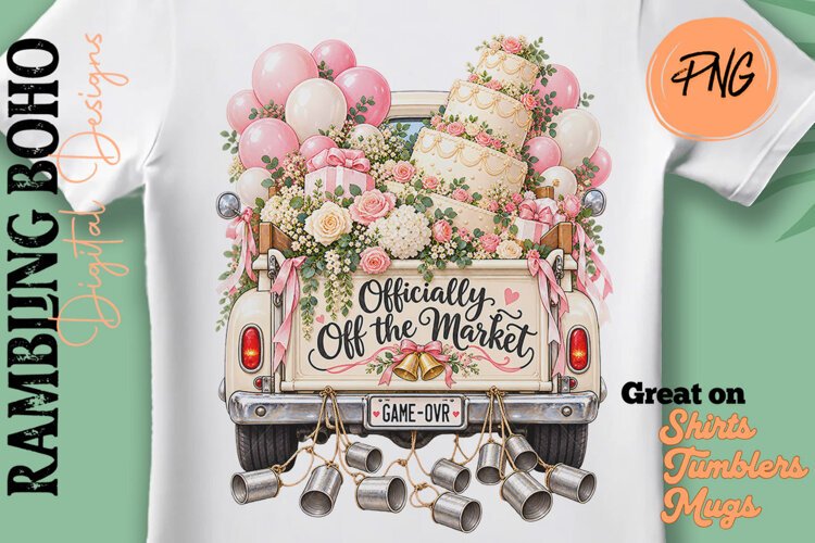 Officially Off The Market Just Married example image 1