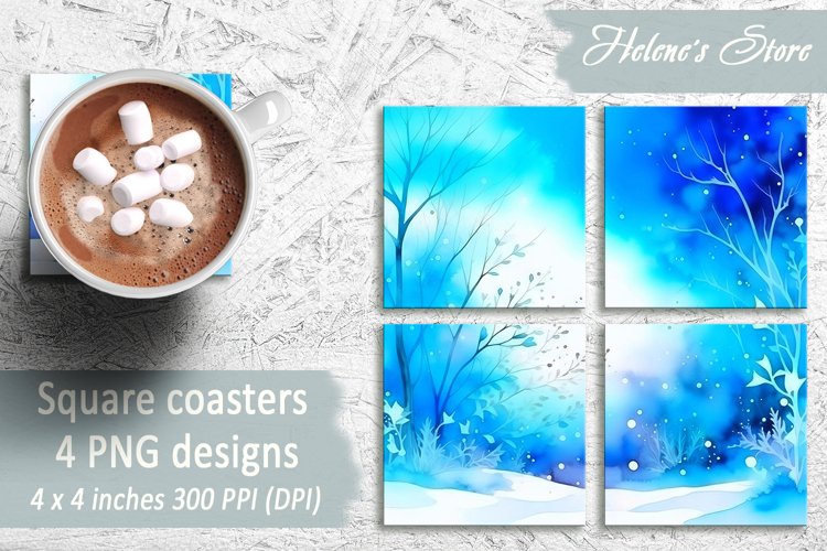 Snowflakes Background Image 6