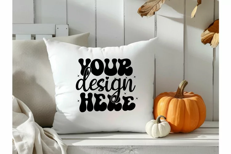 Square Pillow Mockup,Square Pillow JPG
