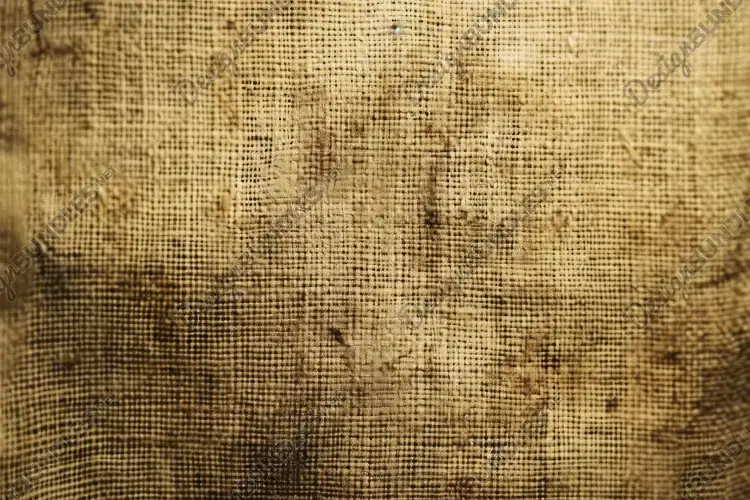 Hessian Fabric Background Wallpaper