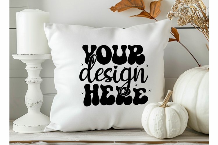 Square Pillow Mockup,Square Pillow JPG example image 1