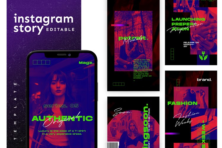 Instagram Story Template example image 1