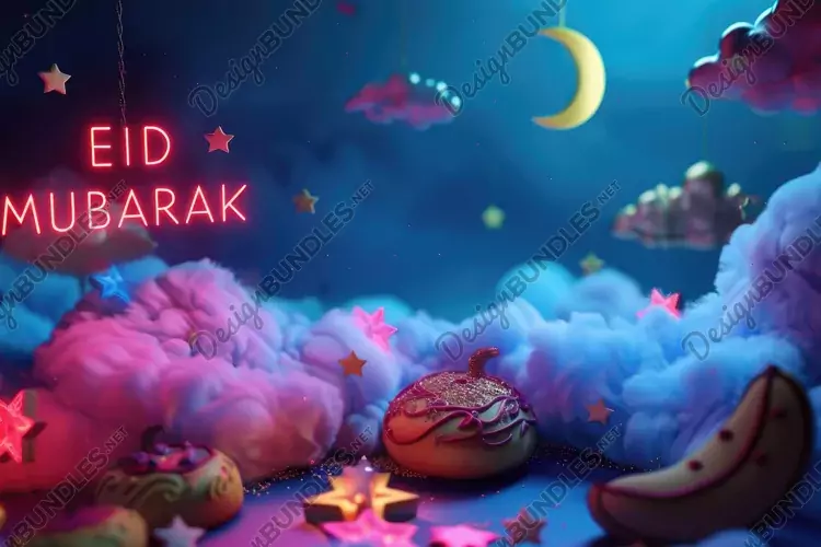 Eid Mubarak Background Wallpaper