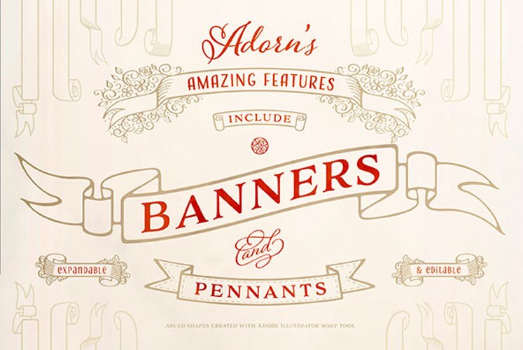 Adorn Smooth Banners example image 1