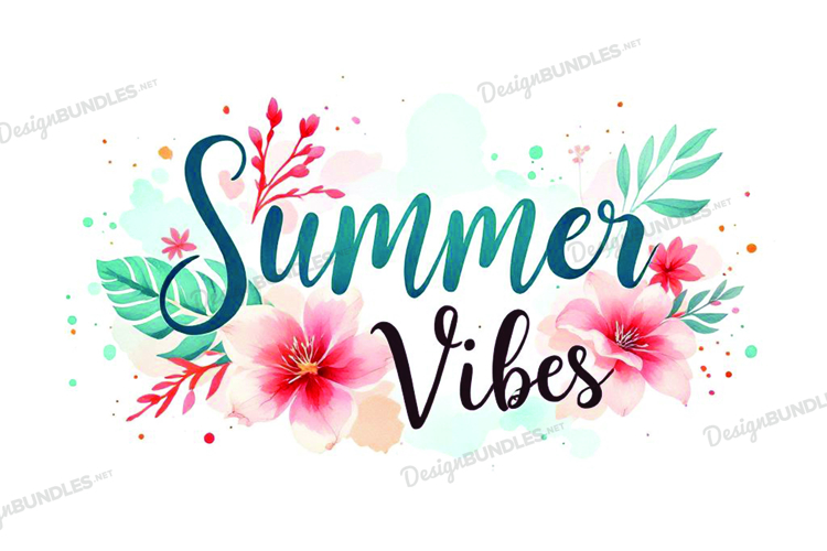 Summer vibes background