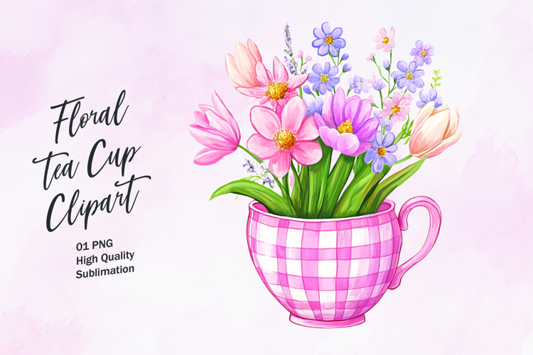 Tea Cup Clipart Image 17