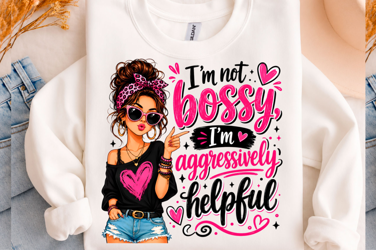 Funny Sassy PNG Bossy Girl PNG
