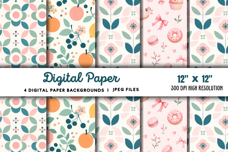 Printable Scrapbook Paper Image 3