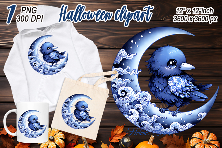 Cute Moon Clipart Image 16