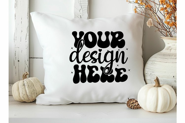 Square Pillow Mockup,Square Pillow JPG example image 1