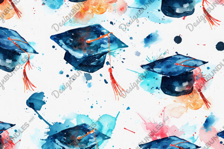 Graduation Caps Clipart Image 19