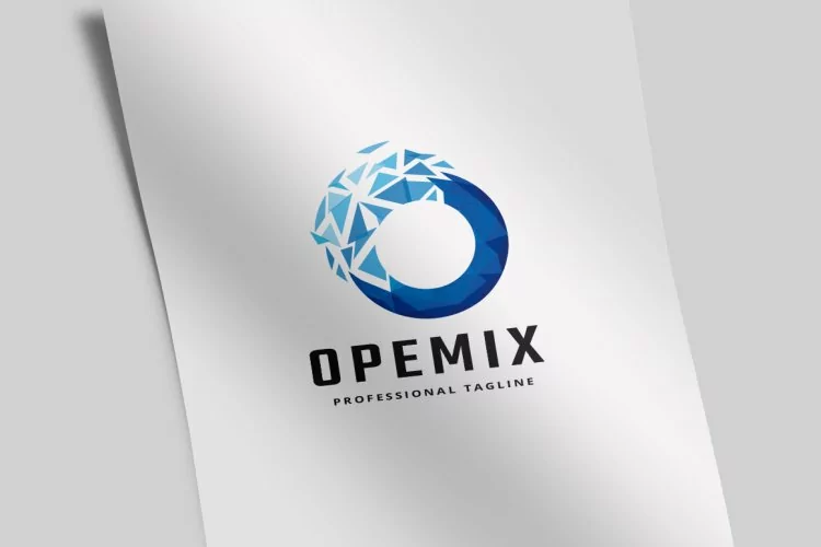 Opemix Letter O Logo