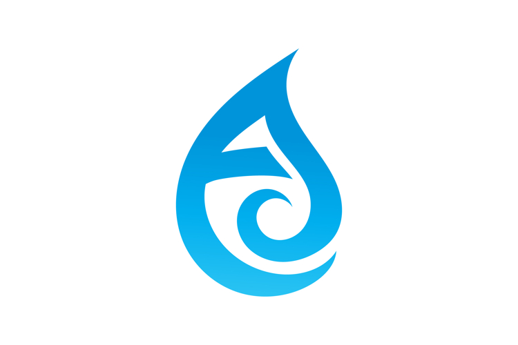A Water Drop Logo