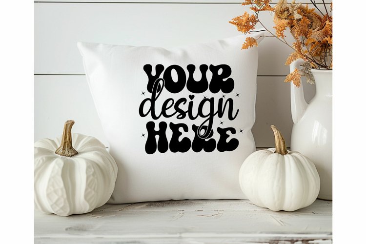 Square Pillow Mockup,Square Pillow JPG example image 1