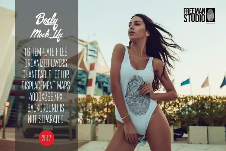 Bodysuit Mock-Up 2017 Vol.3 example image 1