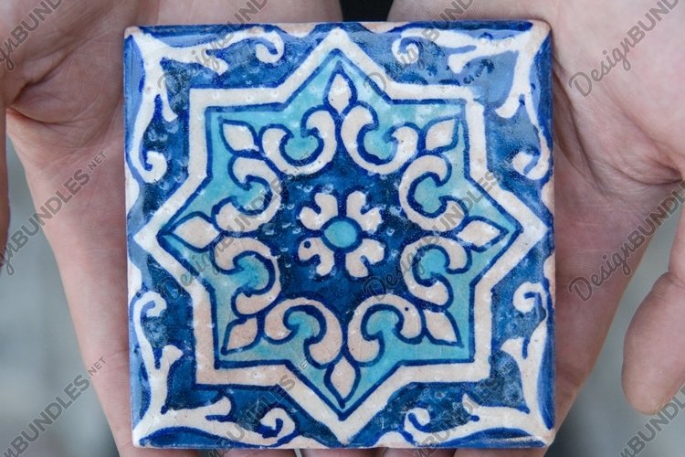 Asian ceramic patterns example image 1