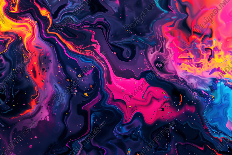 Abstract Splash Paint Art Background Wallpaper