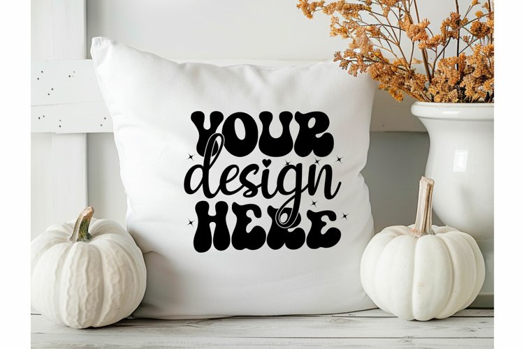 Square Pillow Mockup,Square Pillow JPG example image 1