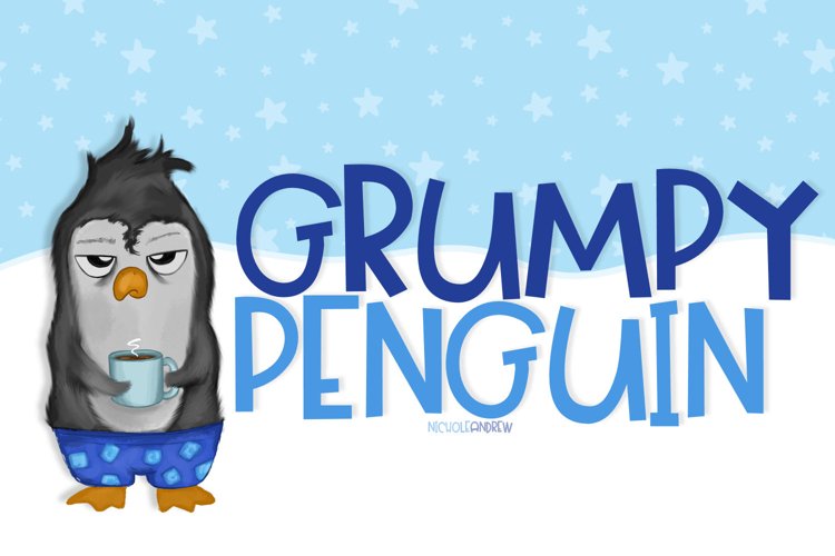 Grumpy Penguin example image 1