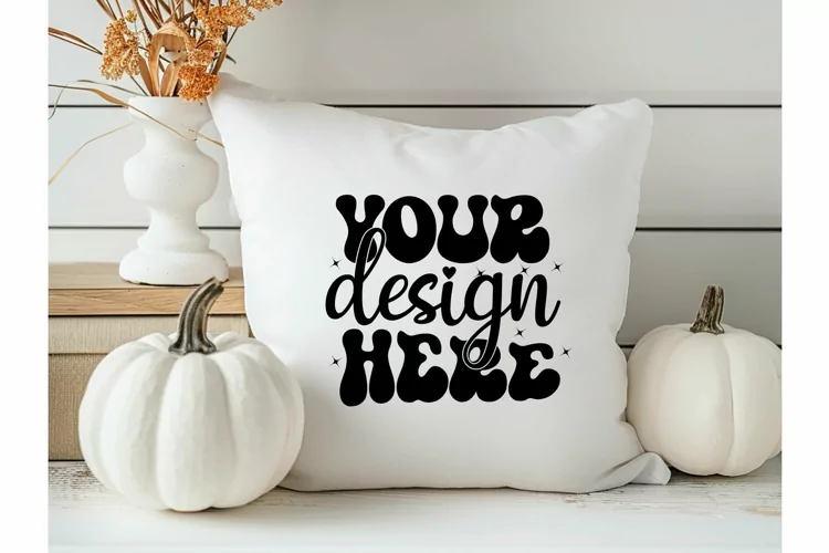 Square Pillow Mockup,Square Pillow JPG