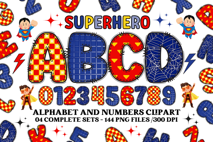 Superhero Alphabet