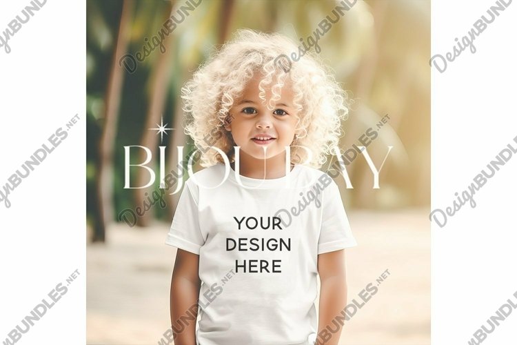 White Tshirt Mockup Image 17