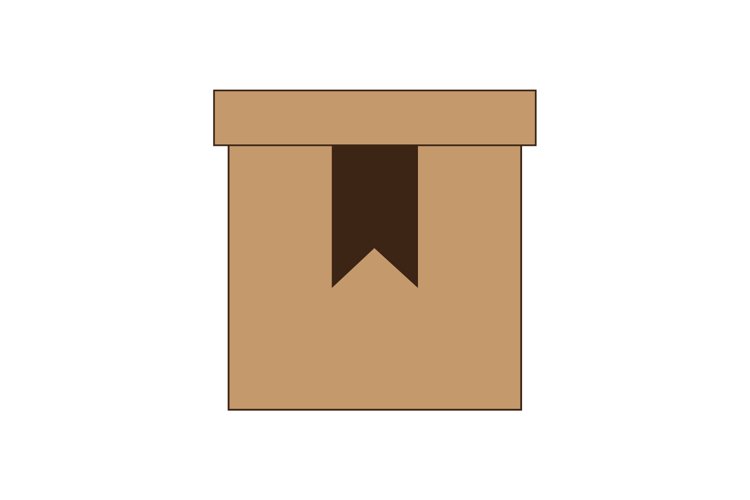 flat design stylebox icon. Vector Line Icon. example image 1