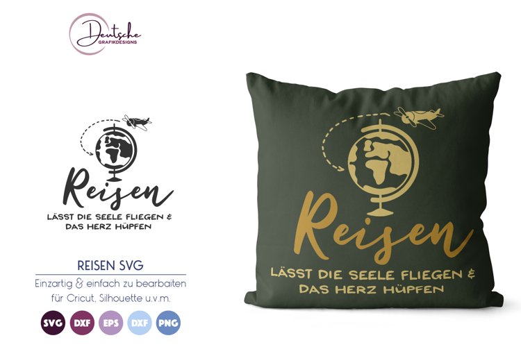 Reisen SVG | Flugzeug example image 1