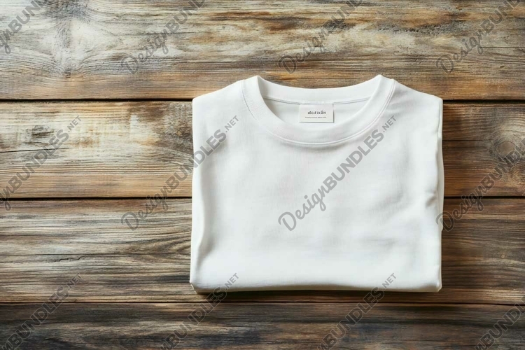 White Tshirt Mockup Image 24