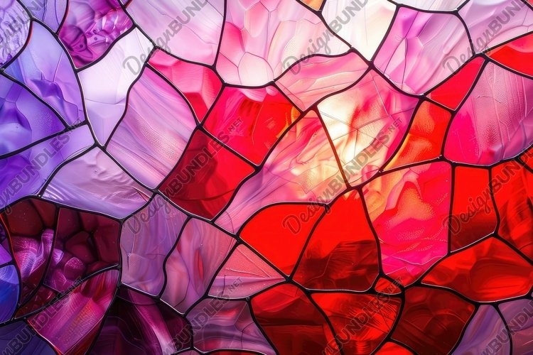 Stained Glass Texture Image 21