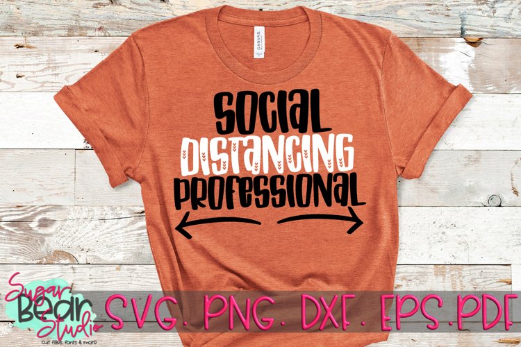 Social Distancing Professional - A Social Distancing SVG