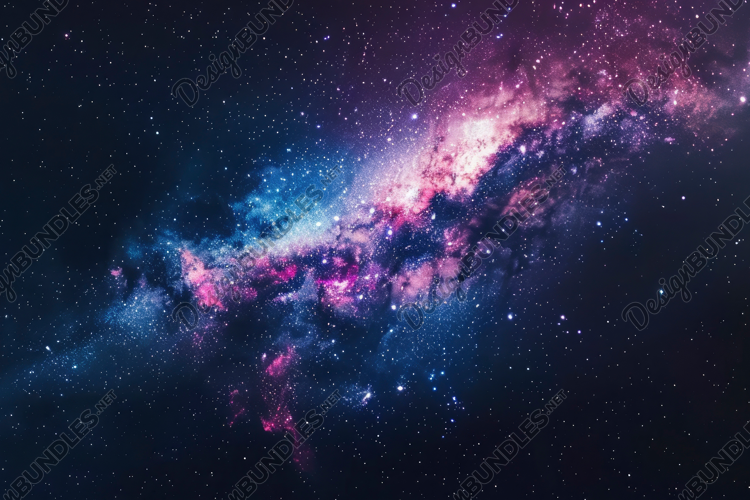 Milky Way Background Wallpaper