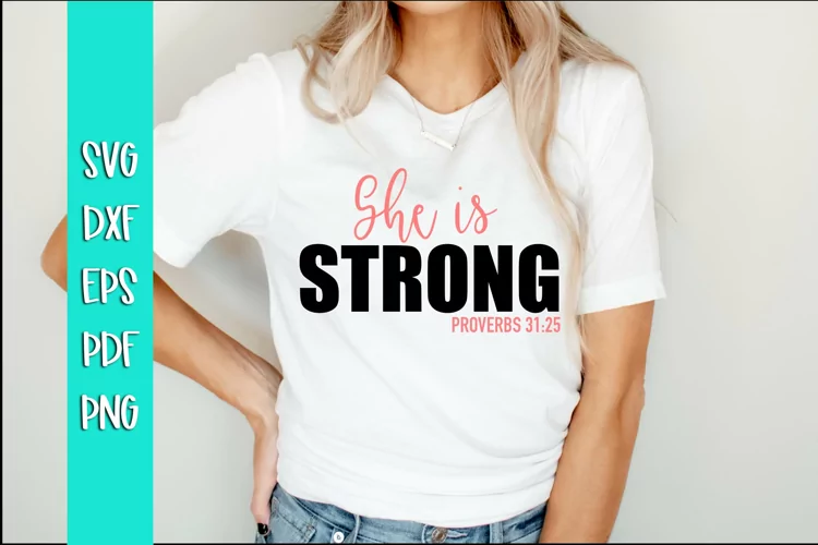 She is Strong SVG / Mom svg / Women svg