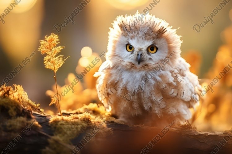 Cute Owl Background Wallpaper example image 1