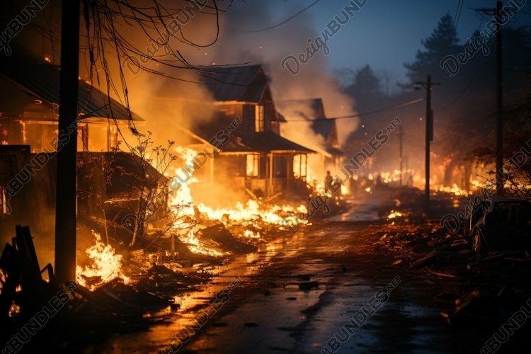 Encounter the catastrophic union of fire and high-speed wind