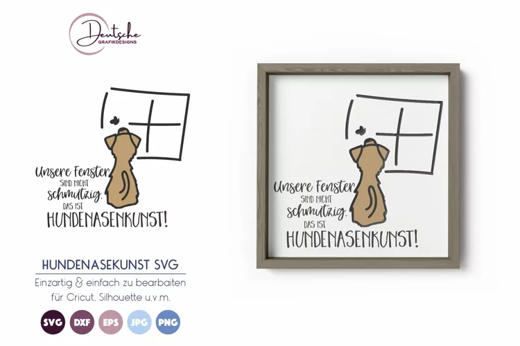 Hundenasekunst SVG | Hund SVG