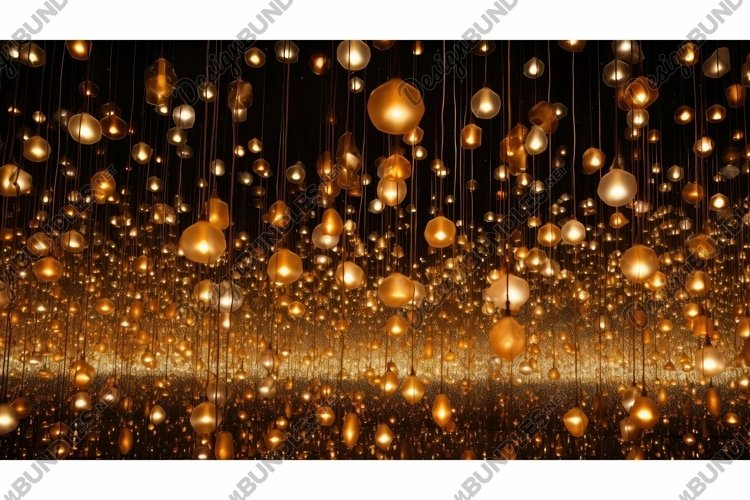 mesmerizing hanging lights background example image 1