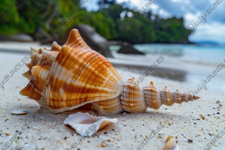 Beach Background Clipart Image 18