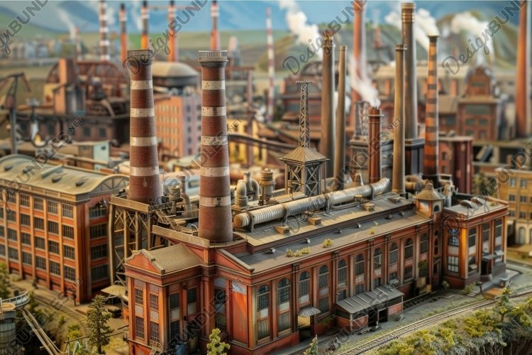 Factory Clipart Image 15