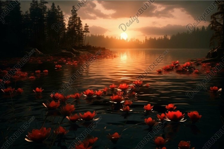 Sunset Clipart Image 6