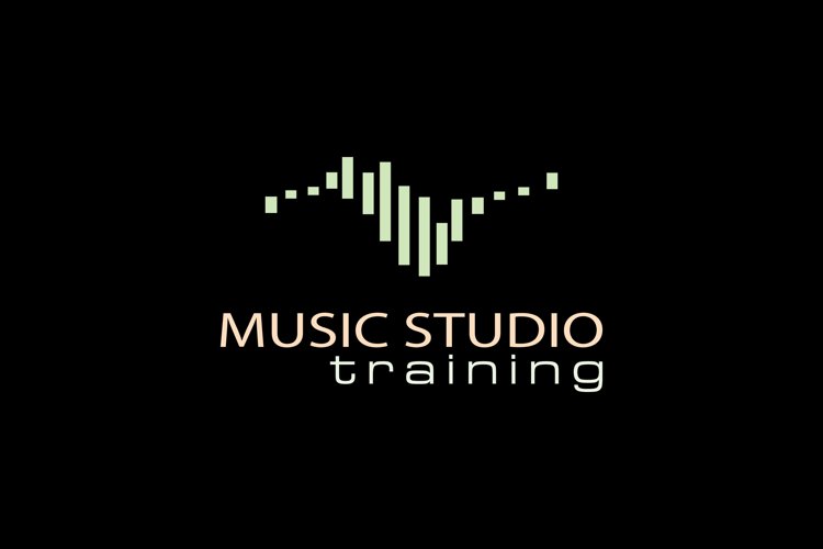 Simple Radio Logo design using bar example image 1