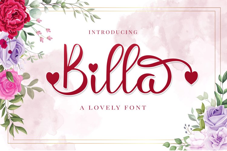 Romantische Schriftart Image 20