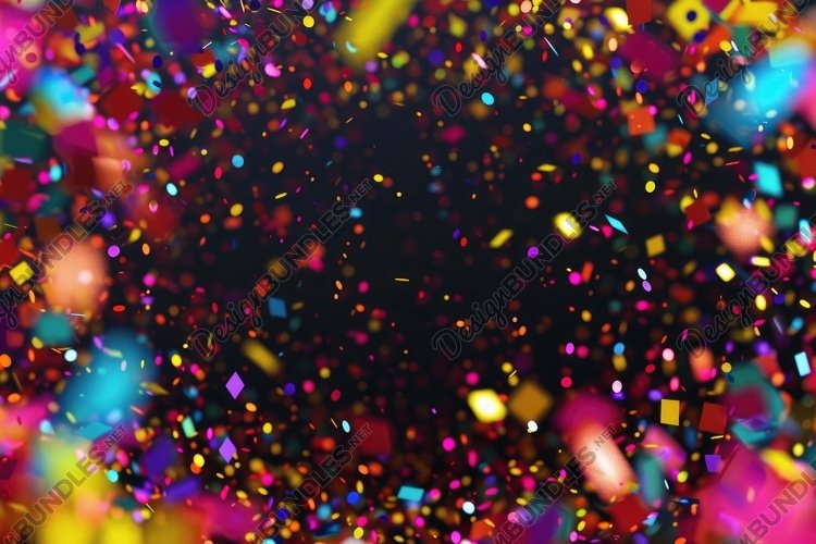 Confetti Background Image 11