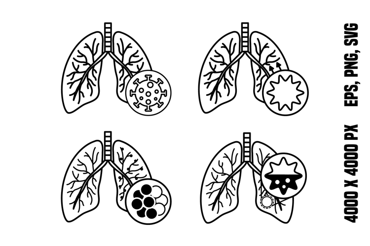 Lungs Clipart Image 21
