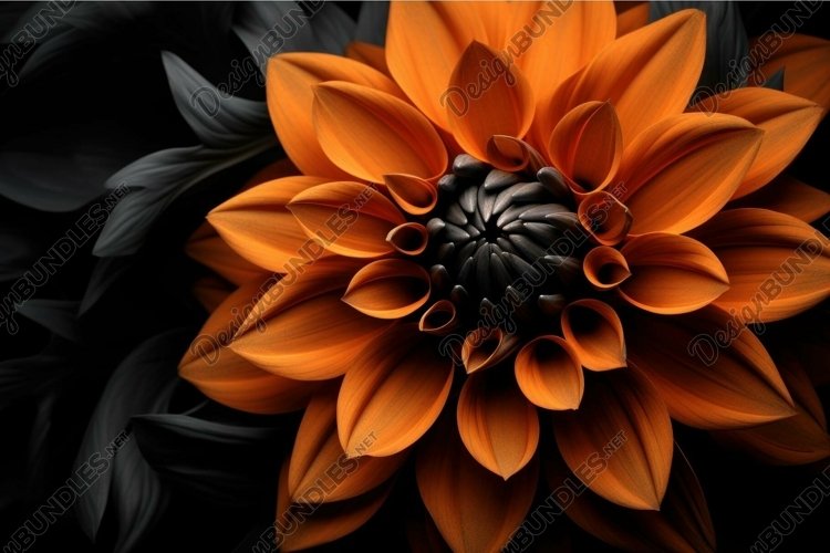 Orange Background Image 6