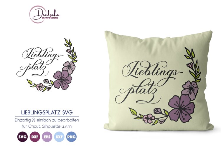Lieblingsplatz | Garten SVG example image 1