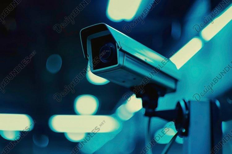CCTV Camera Background Wallpaper example image 1
