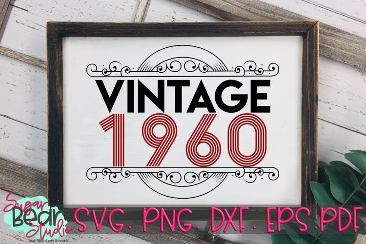 Vintage 1950-1989 - A Vintage Style Cut File example image 1