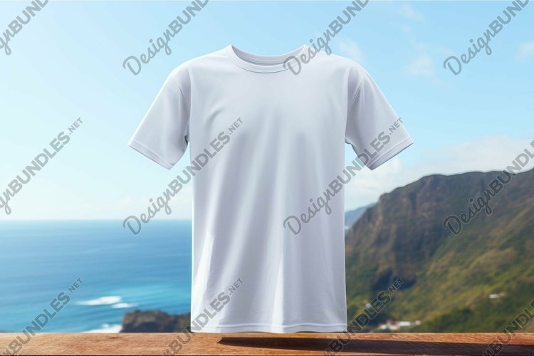 White Tshirt Mockup