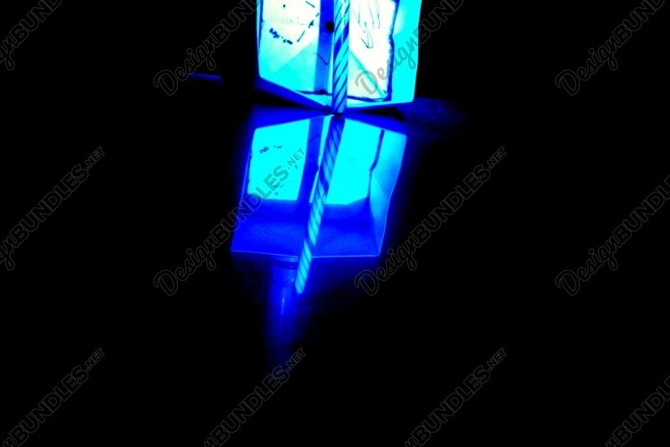 Pencil and box in dark example image 1